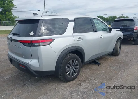 2023 Nissan Pathfinder S 4Wd z USA, uszkodzony, nr VIN 5N1DR3AC7PC248106